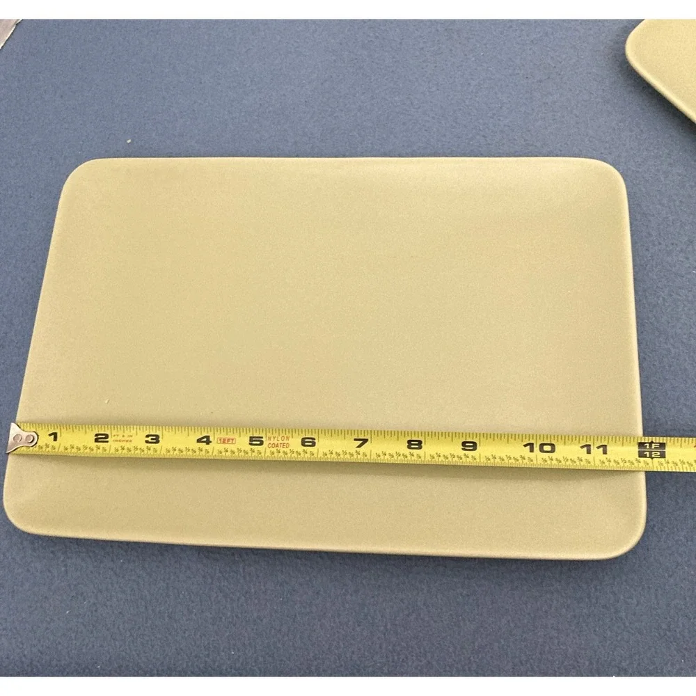 IKEA Dinera Light Green Rectangular Dinner Plates‎ 12x8